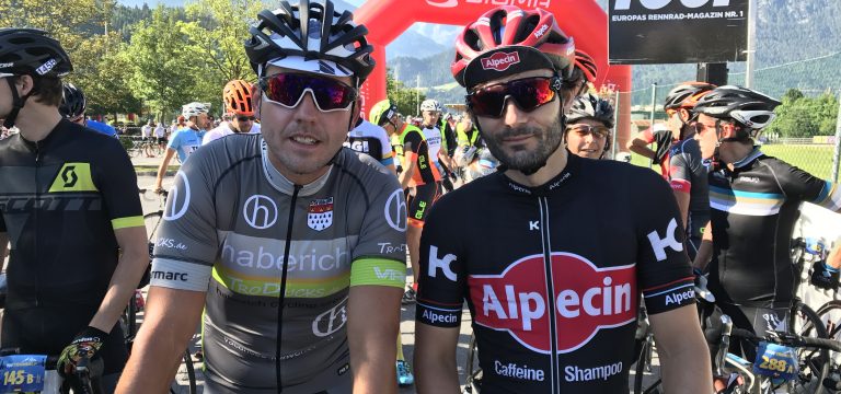 Haberich meets Alpecin bei der Tour Transalp 2017 (Torsten Schütte & Rene Käker)